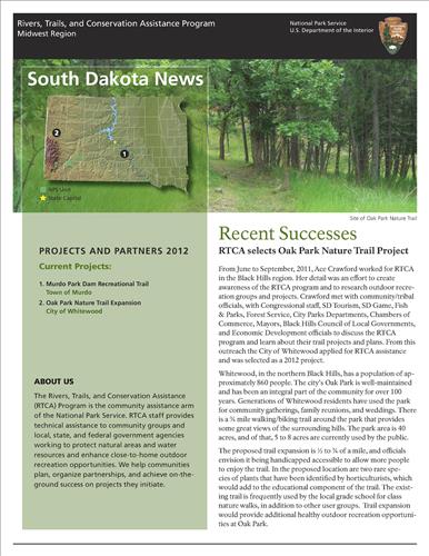 RTCA 2012 South Dakota News