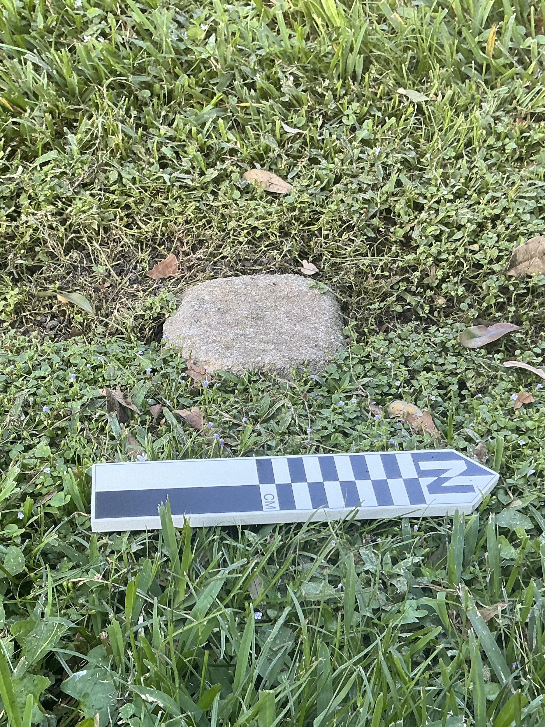 Extra image of flat marble marker