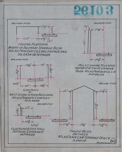 56103.LB--clearance sketches--Structures less than 8 feet from center line of track or less than 22 feet above top of rail [Group 14]