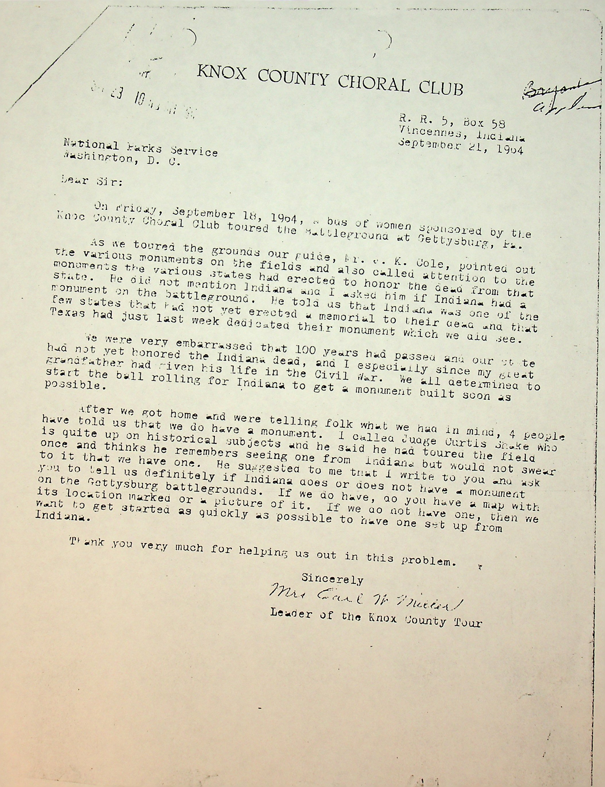 Typed Document
