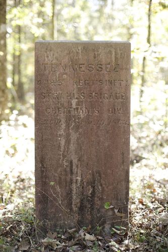 Fourth & Fifth Tennessee Infantry Regiment Marker