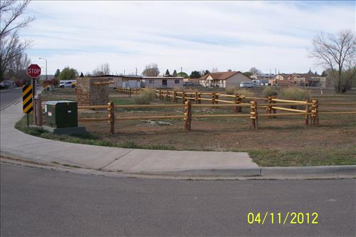 Buck and Rail Fence and Picnic Shelters, 2013