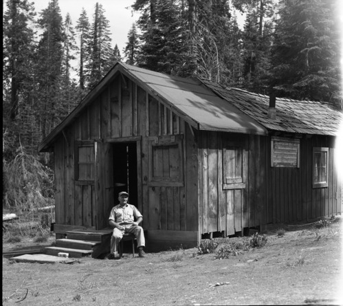 Heywood Cabin - Near the Mill Site at Aspen Valley, Yosemite National Park.