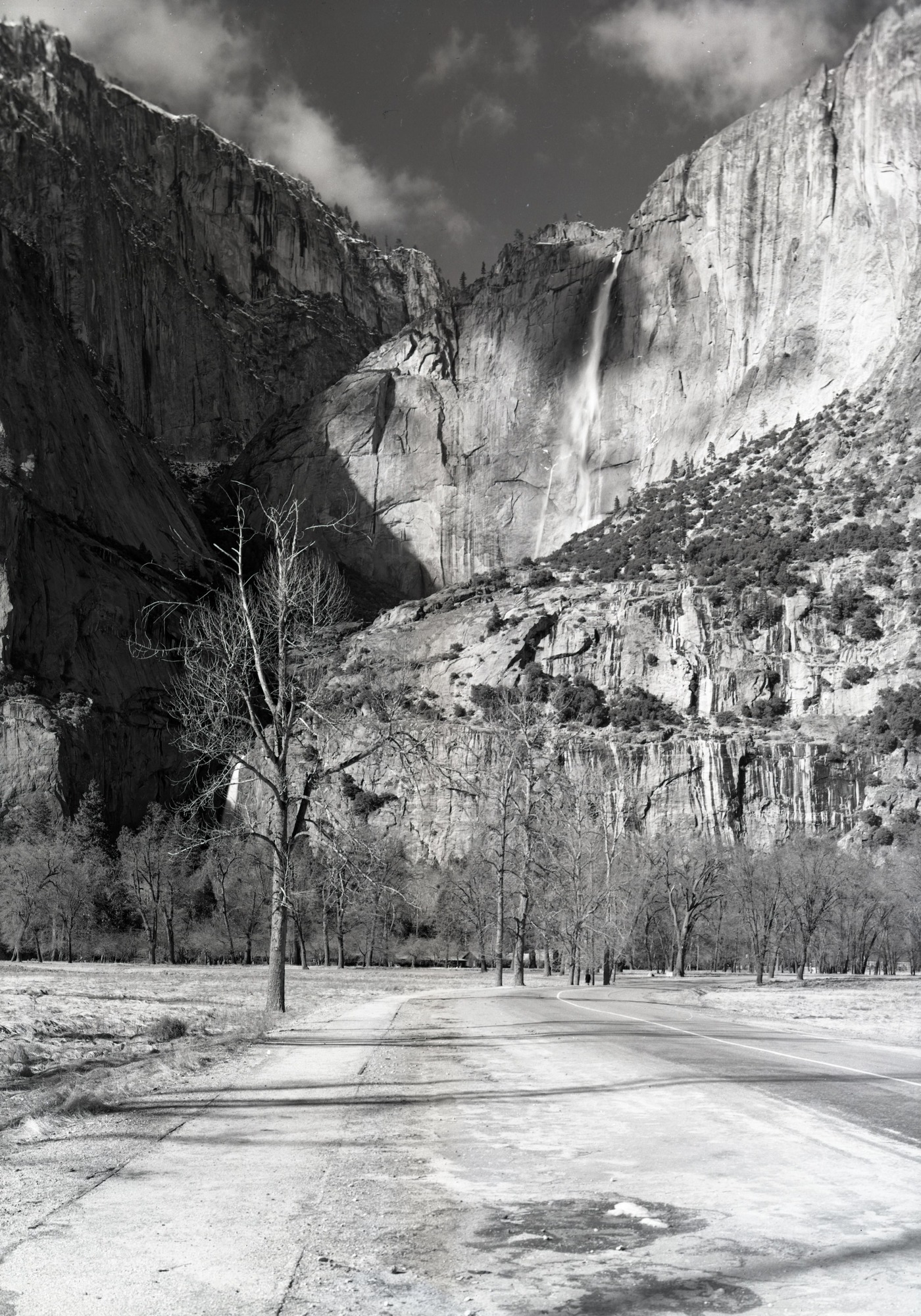 Yosemite Falls from near old village.