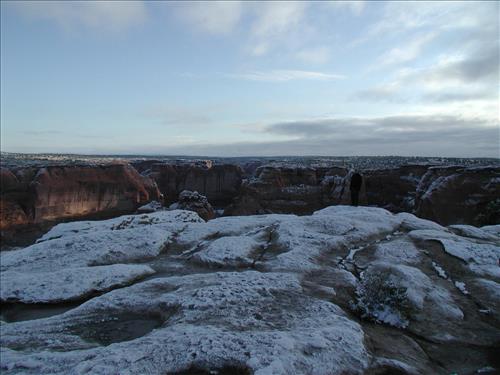 Exotic Species Removal Planning at Canyon de Chelly National Monument, Chinle, AZ - View at Junction Overlook