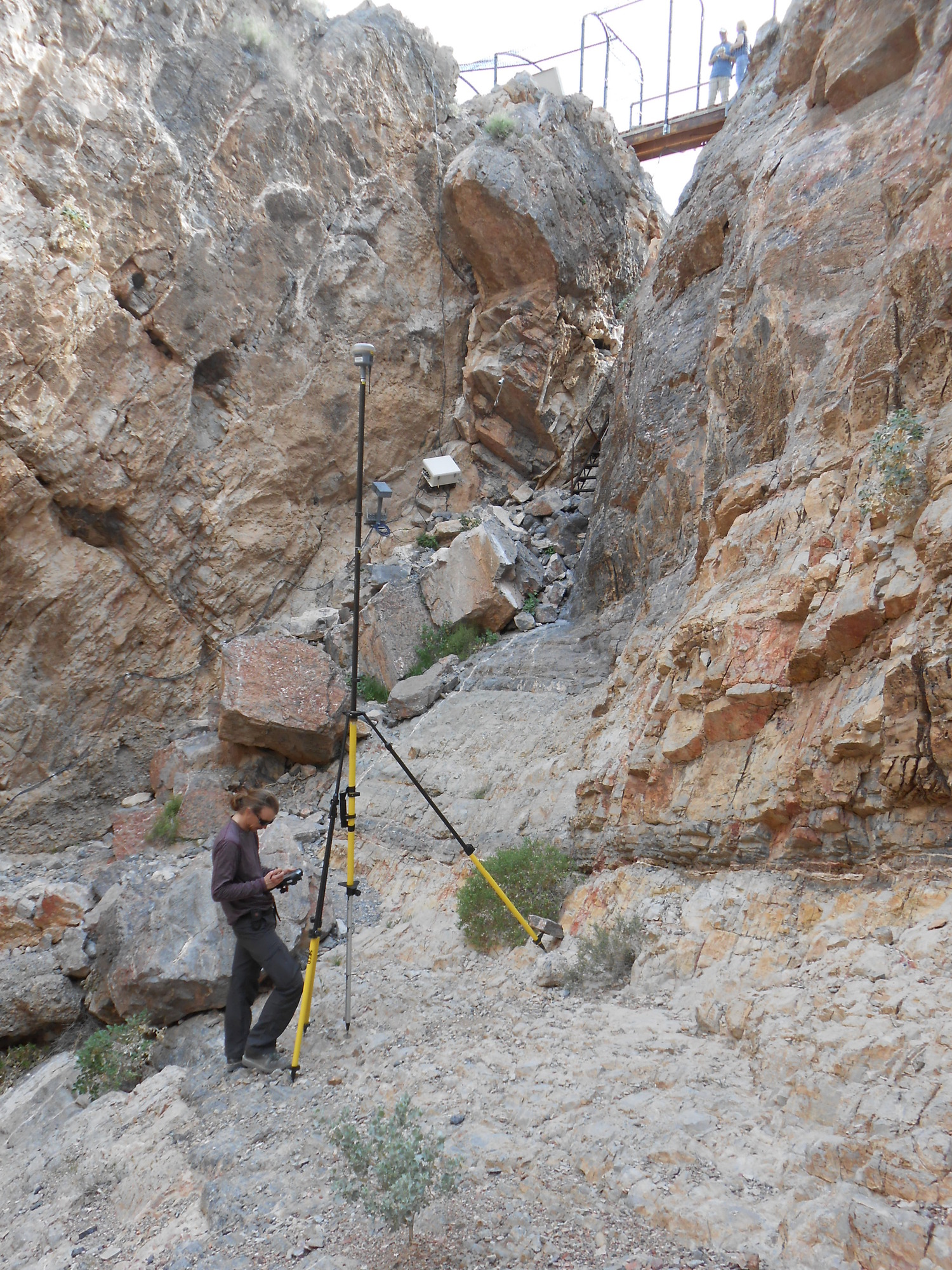 Devil's Hole survey photo