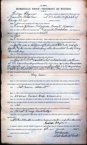 Scanned image of form. See description for text.