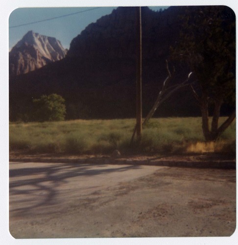 The construction of the sanitary dump in the Watchman Campground area.
