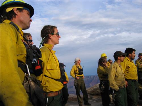 Cape Final prescribed burn on July 30, 2005