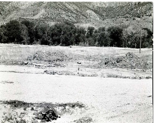 Construction of comfort stations in the Watchman Campground ('D' Loop).