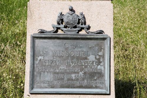 5th C.S.A. Missouri Infantry Position Marker