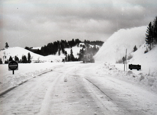 (Scene of Snow Vehicle)