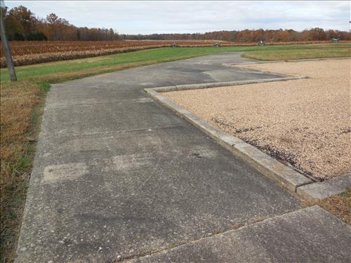 Concrete Safety Repairs at Malvern Hill in December 2013