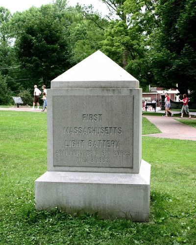 1st Massachusetts Battery Monument