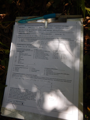 GRSM Accuracy Assessment. Plot Code: GRSM_AA_0408_1