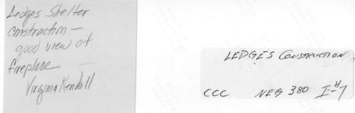 CCC in  Cuyahoga Valley National Park- Ledges Shelter - 1