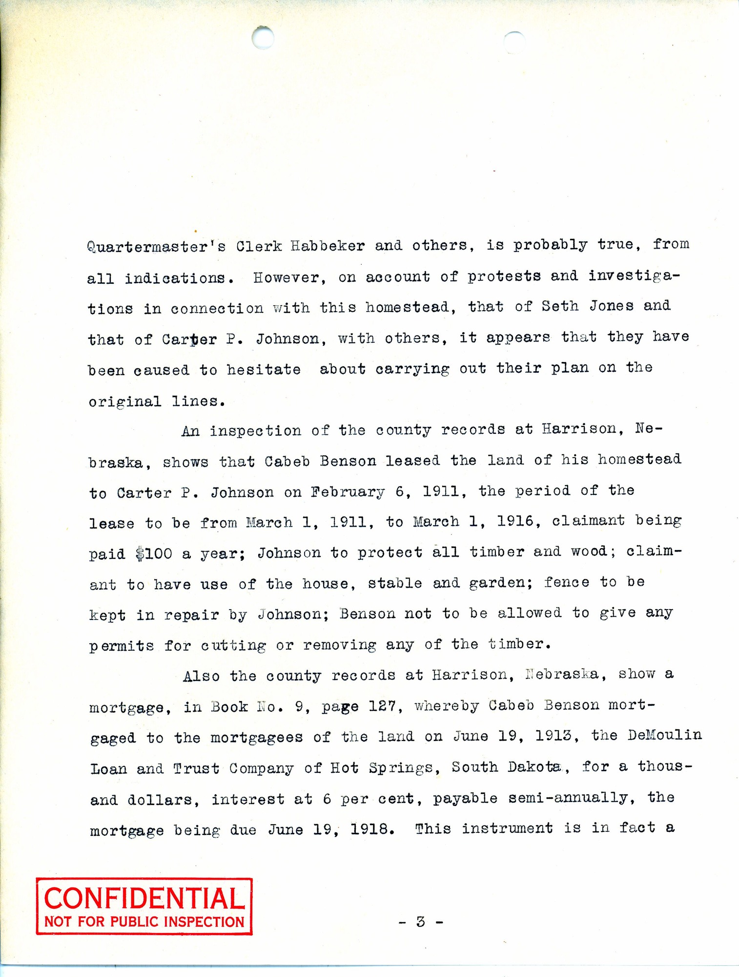 Scanned image of form. See description for text.