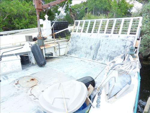 Pictures of the 45 ft Landing Craft in June 2014 at Biscayne National Park.