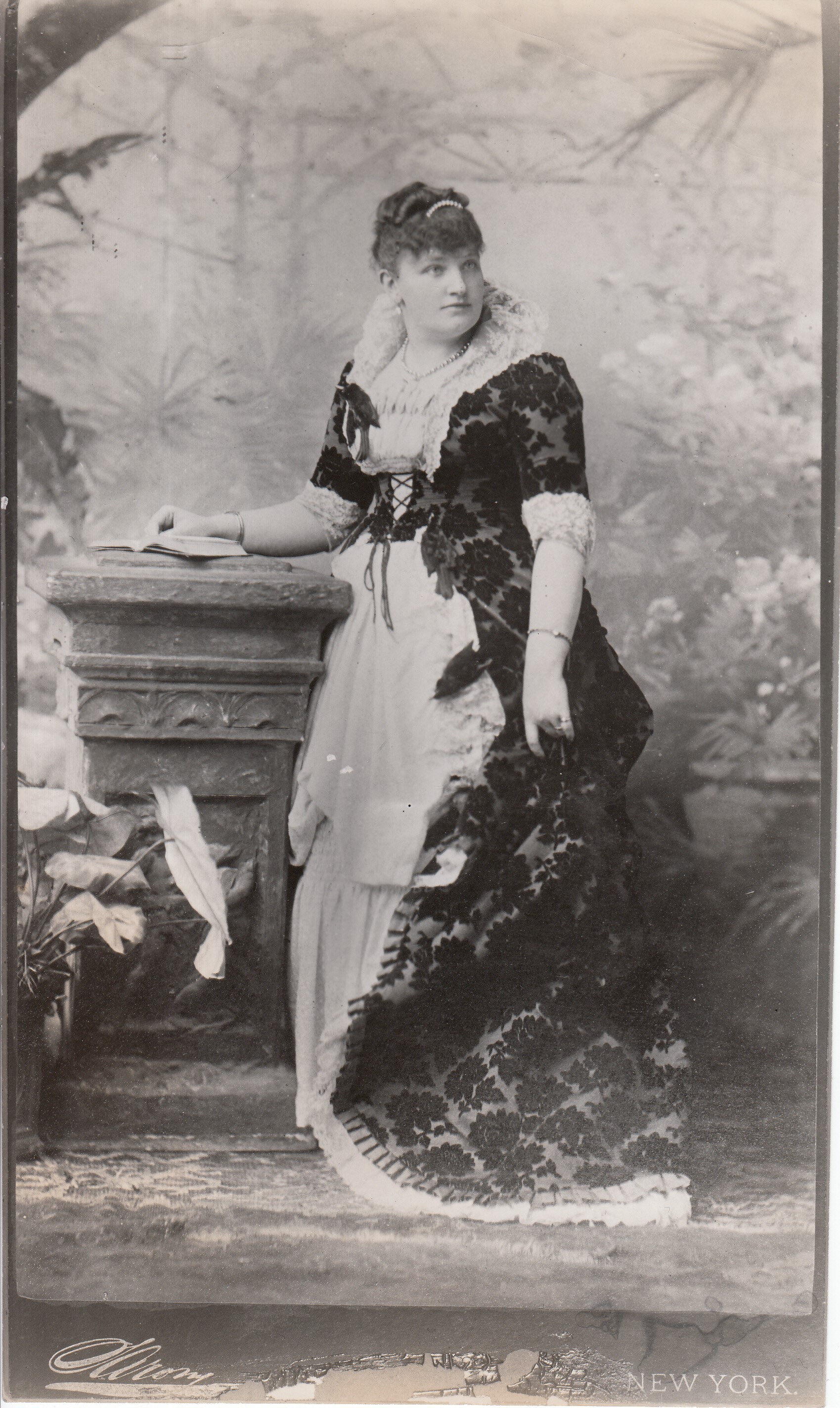 Portrait of Mary Stilwell Edison.