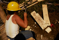 HFCA 1607_Special Events And VIPS Volume 1_364.jpg. YCC worker working in Acadia National Park.