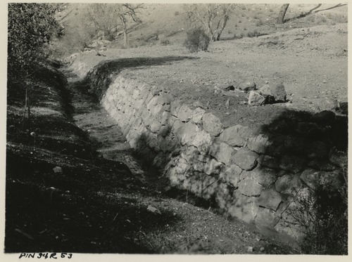 Utility Area Retaining Wall