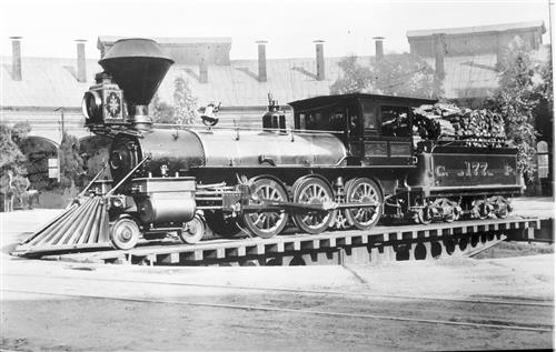 011/001.129--Central Pacific Railroad Locomotive [GROUP 1]