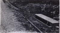 Unfinished drop inlet and gutter