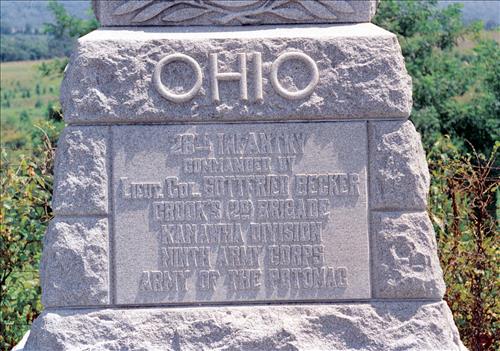 28th Regiment Ohio Infantry Monument
