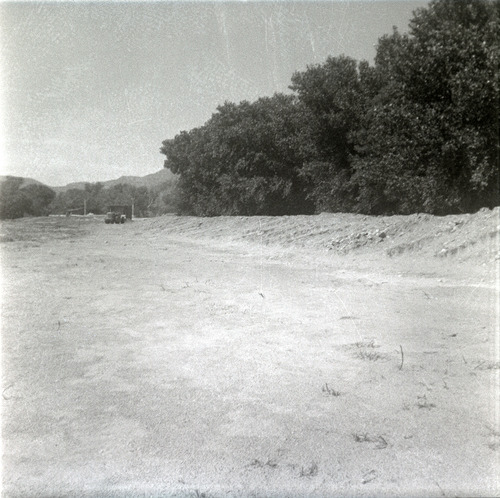 East side road repair and turn out construction.