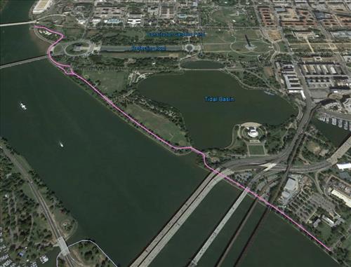 East Potomac Park and NCR HQ Roads