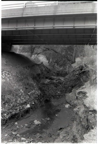 BW Photos of the damage from the Oak Creek flash flood of 1989.