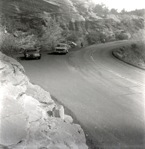 East side road repair and turn out construction.
