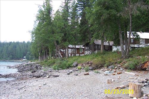 Structural fire protection during 2003 wildland fires in Glacier National Park