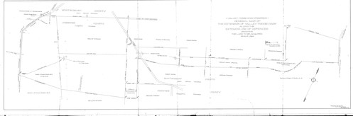 General Map of the Extension of Valley Forge Park along the Exterior Line of Defences Showing the Land to be Acquired