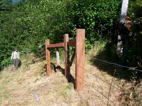 Orick Hill Fence Repair 2010
