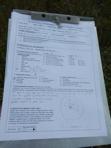 GRSM Accuracy Assessment. Plot Code: GRSM_AA_0633_1