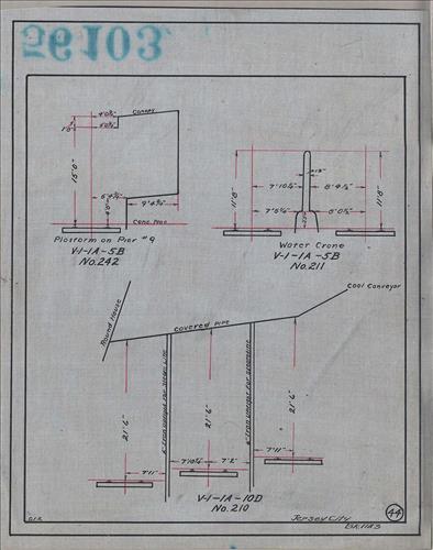 56103.LB--clearance sketches--Structures less than 8 feet from center line of track or less than 22 feet above top of rail [Group 02]