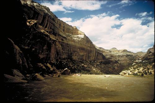 Rivers and canyon scenes at Dinosaur National Monument, Colorado and Utah