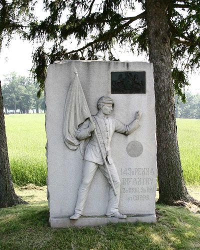 143rd Pennsylvania Infantry Monument