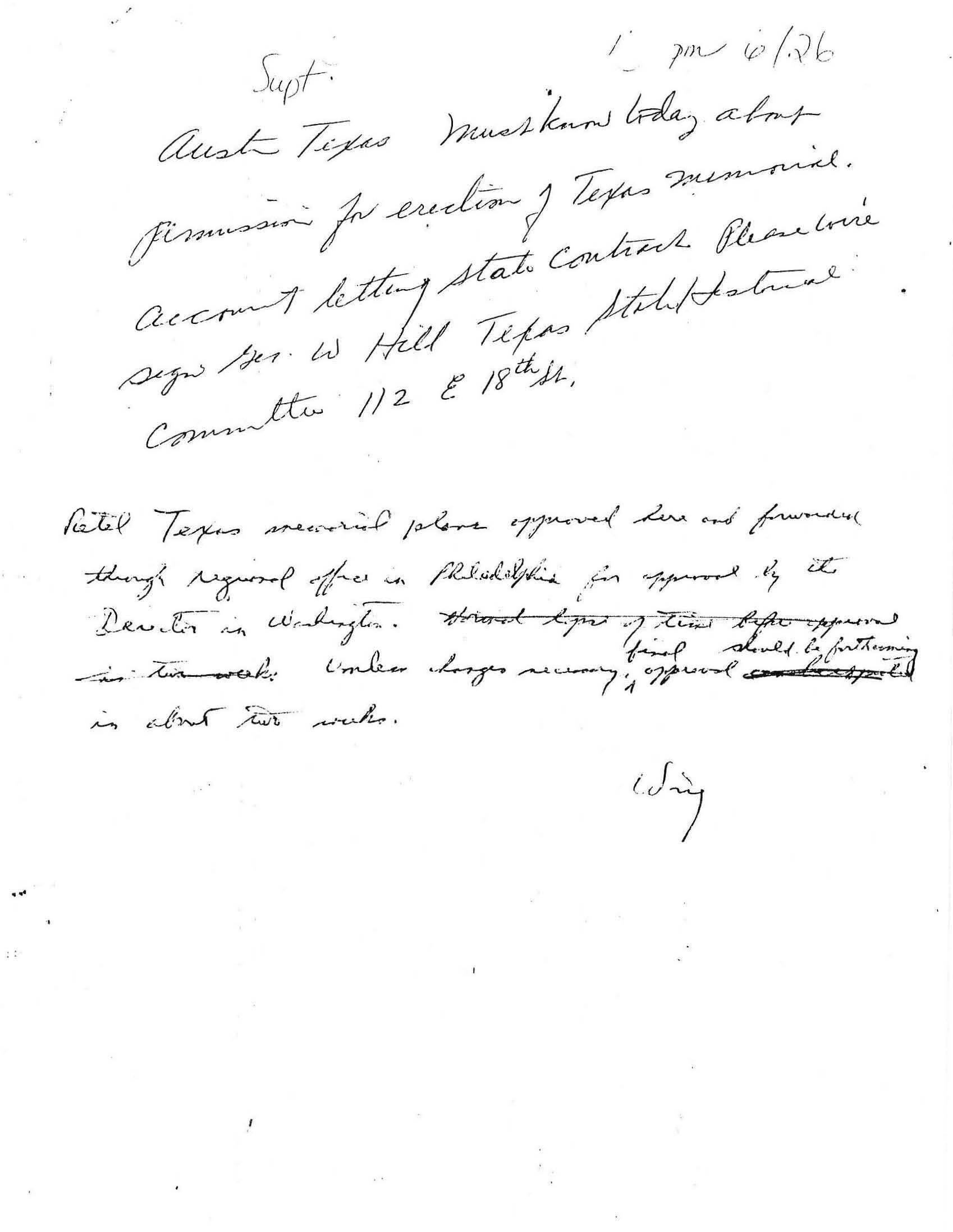 Handwritten letter, black text on white paper.