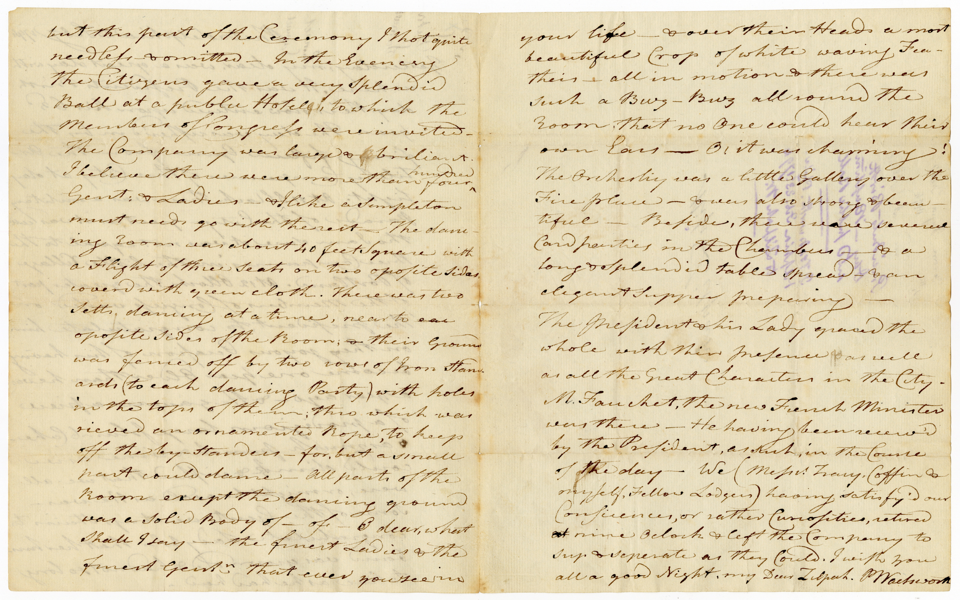 Manuscript letter