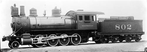 011/001.602--Oregon Short Line Railroad Locomotives