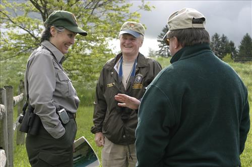 Interpretive program at Coliseum site