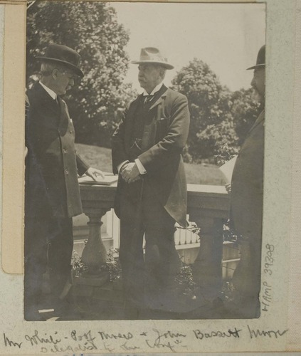 Black and white image of diplomat Henry White