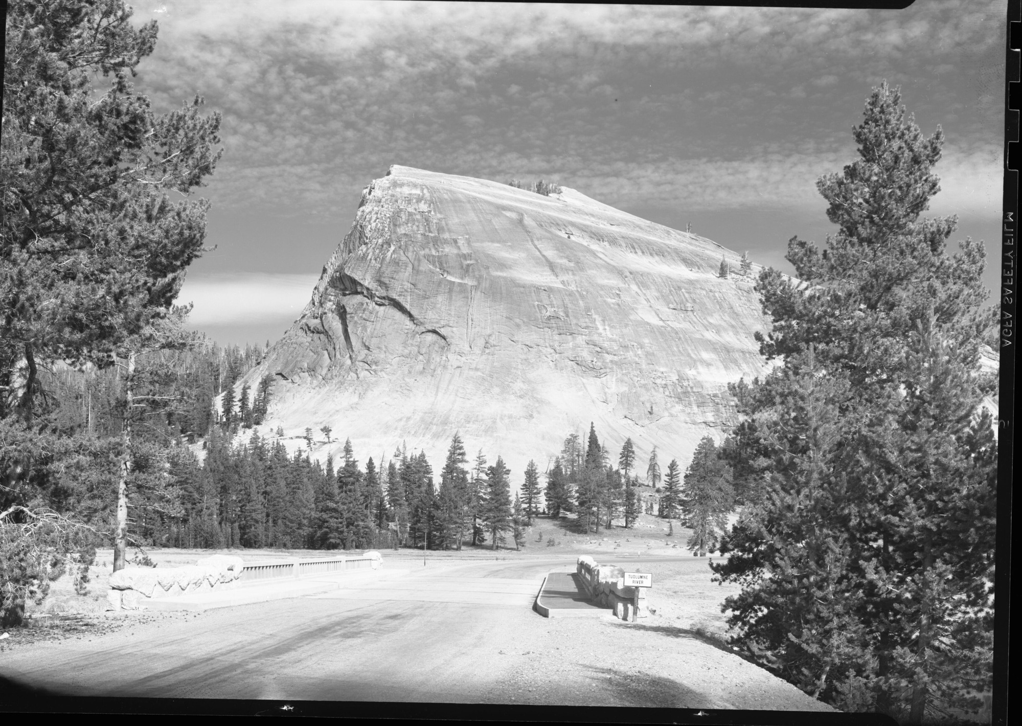 Bridge across Tuolumne River at the Meadows