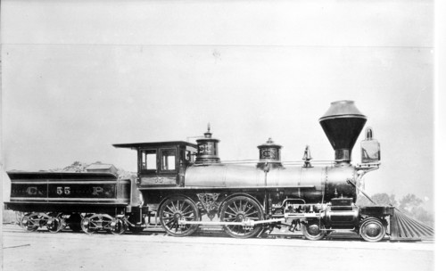 Central Pacific no. 0055 [4-4-0]