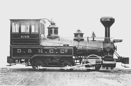 Delaware & Hudson no. 0163 [0-6-0T] Ajax