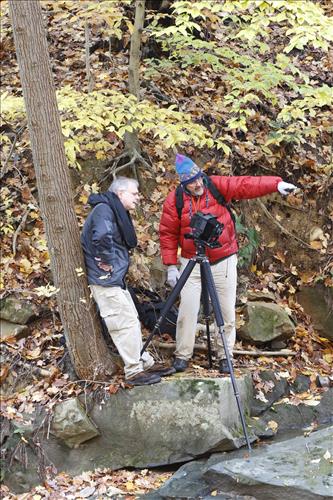 Cuyahoga Valley Photographic Society (CVPS) photographers in the field