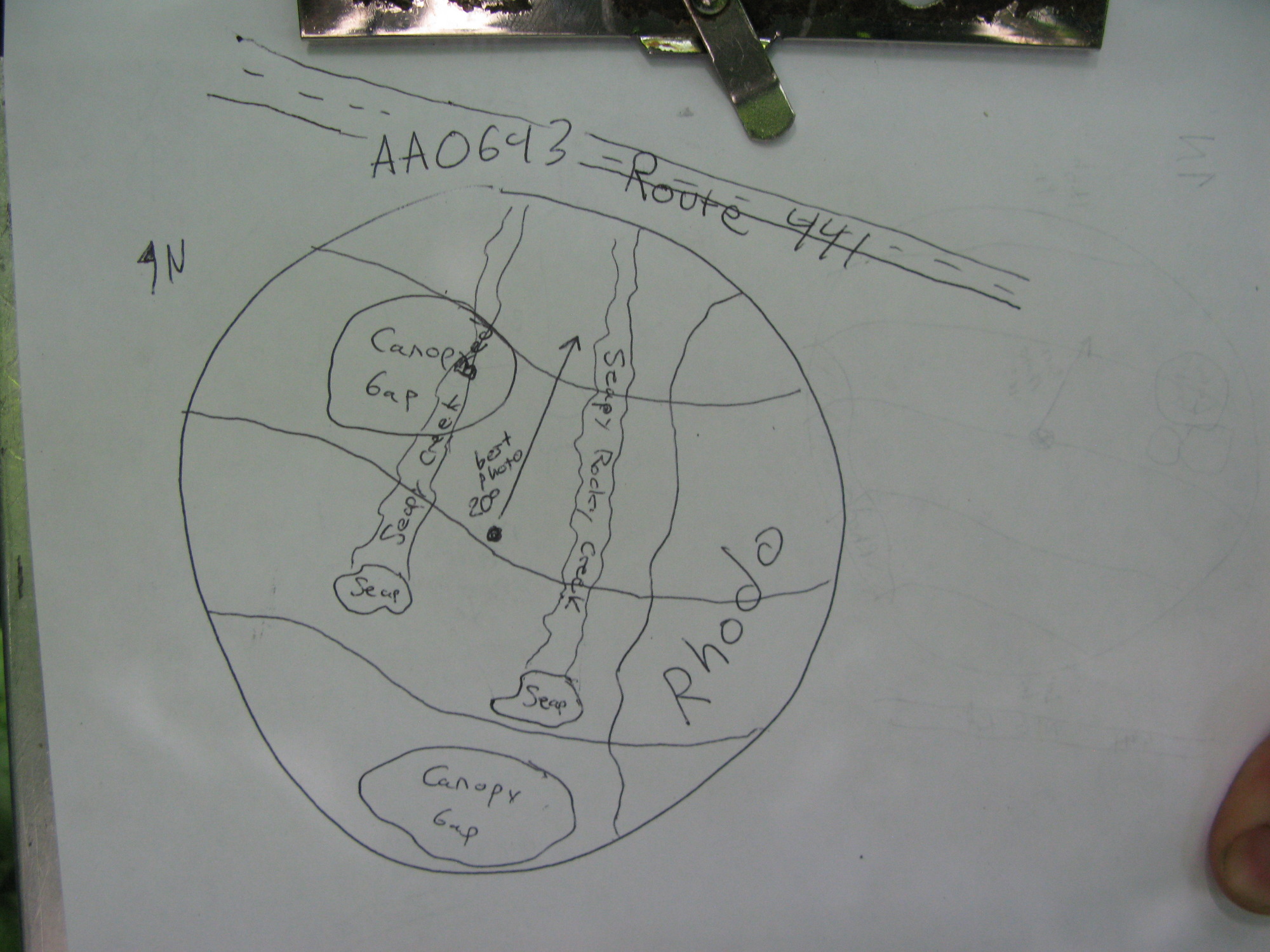 GRSM Accuracy Assessment. Plot Code: GRSM_AA_0643