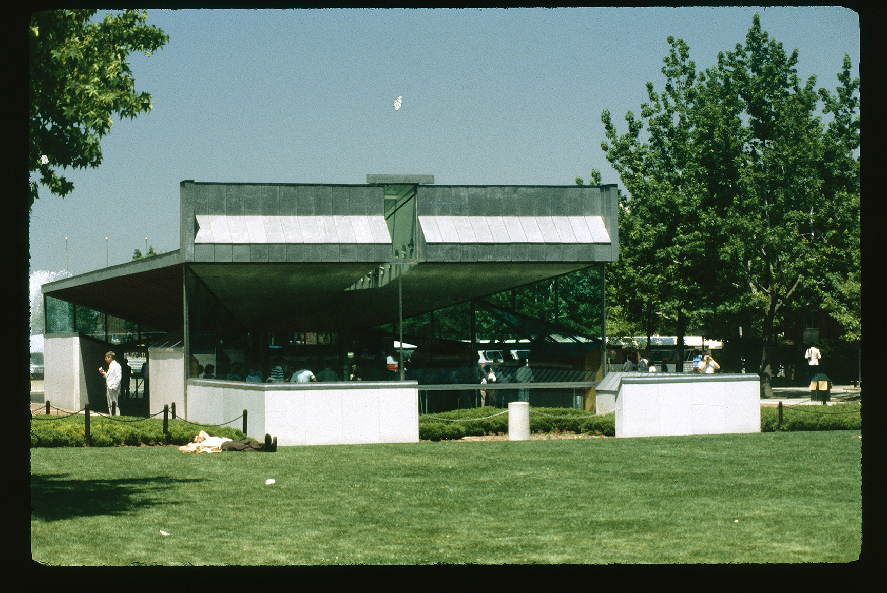 Liberty Bell Pavilion, south facade